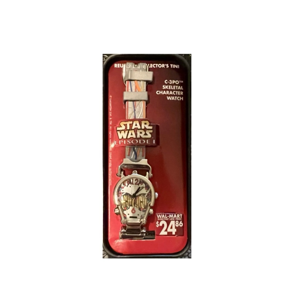 Star Wars C-3PO Skeletal Character Watch